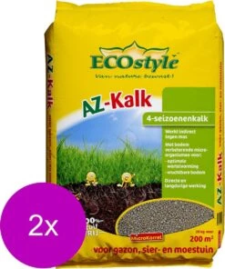 Ecostyle Az-Kalk 200 M2 - Kalk - 2 X 20 Kg -Tuinartikelen Winkel 1000x1200 5