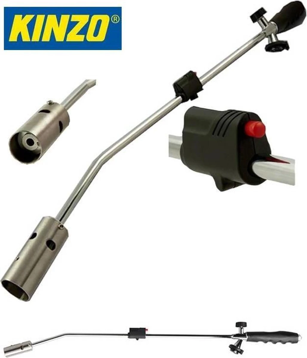 Onkruidbrander Set Met 8 Gasflessen 4 Onkruidbrander Set Met 8 Gasflessen - Image 4