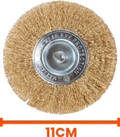 Kibani Elektrische Onkruidborstel 400W - Inclusief 2 Borstels - 11cm Diameter - Voegenreiniger - Stalen En Nylon Borstel - Voegenborstel - Onkruidverwijderaar - Onkruidverdelger - Voegborstel -Tuinartikelen Winkel 1053x1200 2