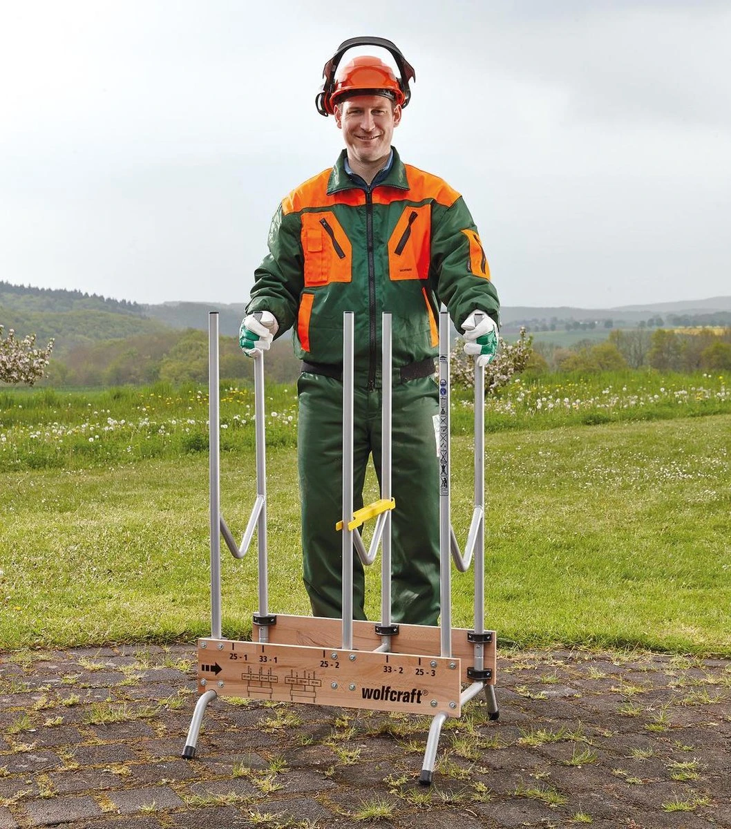 Wolfcraft - Professionele Zaagbok - Voor Kettingzaag - Hout - Opbouwbare, Stabiele Zaagbok Voor Brandhout - 5121000 - 10 JAAR GARANTIE 12 Wolfcraft - Professionele Zaagbok - Voor Kettingzaag - Hout - Opbouwbare, Stabiele Zaagbok Voor Brandhout - 5121000 - 10 JAAR GARANTIE - Image 12