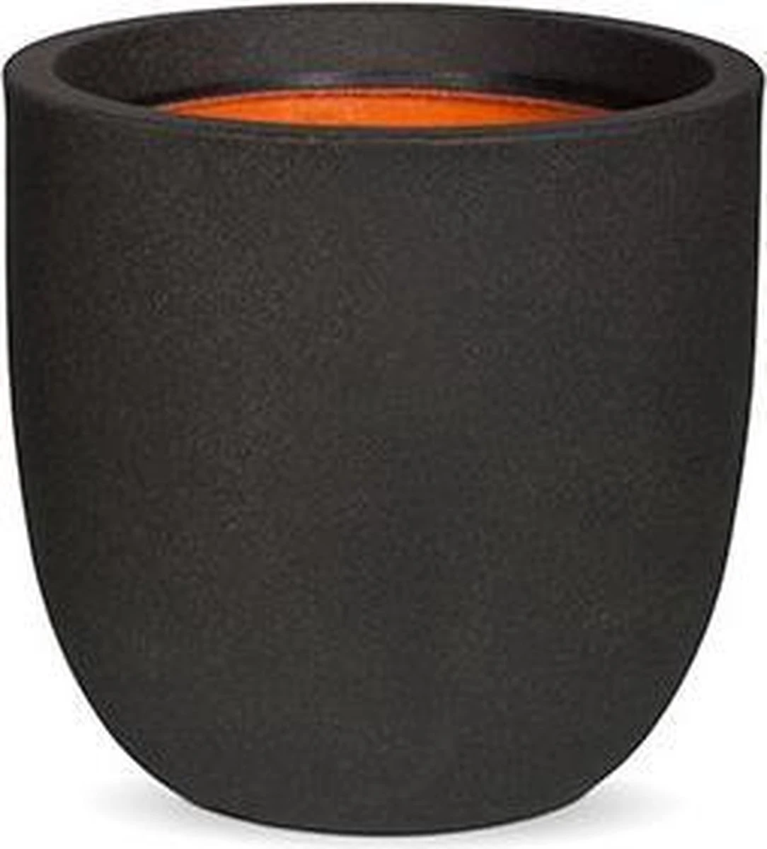 Capi Europe - Bloempot Bol Smooth NL - 43x41 - Zwart - Voor Binnen En Buiten - KBL933 9 Capi Europe - Bloempot Bol Smooth NL - 43x41 - Zwart - Voor Binnen En Buiten - KBL933 - Image 9