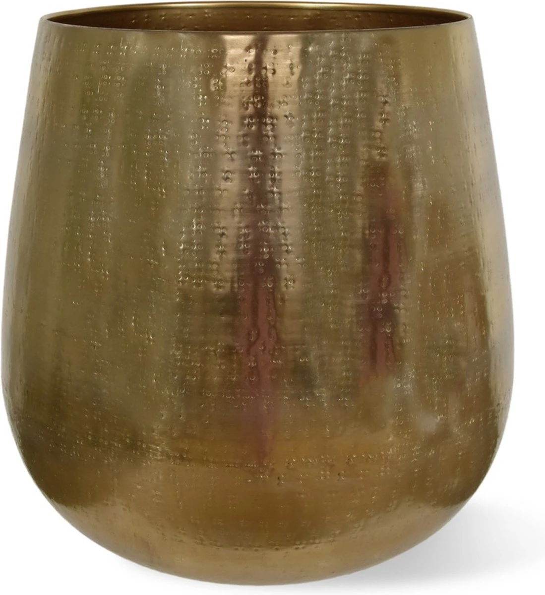 Merkloos Bloempot Karakter Goud - L 3 Merkloos Bloempot Karakter Goud - L - Image 3