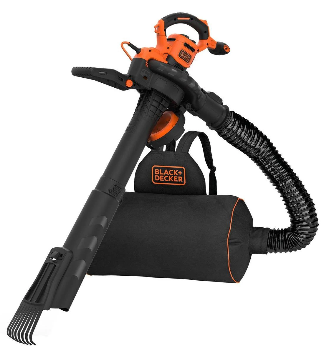 Black & Decker BLACK+DECKER BEBLV301 Bladblazer - Blaas En Zuigfunctie - Rugzak Als Opvangzak 2 Black & Decker BLACK+DECKER BEBLV301 Bladblazer - Blaas En Zuigfunctie - Rugzak Als Opvangzak - Image 2