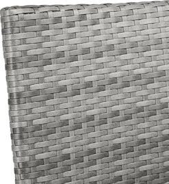 Casaria Polyrattan Tuinstoelen – 4 Stuks Stapelbaar – Grijs -Tuinartikelen Winkel 1102x1200 1