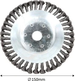 Universele Onkruidborstel Per 5 - 15CM - Max. Toerental 10.000 P/m - Onkruid Verwijderen - Onkruidverwijderaar - Tuingereedschap - Onkruidborstel Bosmaaier - Opzetstuk - SET -Tuinartikelen Winkel 1107x1200 1