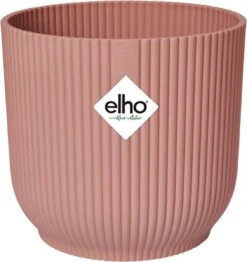 Elho Vibes Fold Rond 25 - Bloempot Voor Binnen - Ø 25.0 X H 23.0 Cm - Delicaat Roze -Tuinartikelen Winkel 1130x1200 2