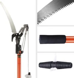 Gardebruk Takkenzaag Telescopisch - 2in1 Zaag & Snoeischaar - Oranje -Tuinartikelen Winkel 1137x1200 1