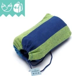 Dubbele Hangmat Blauw - 1 Of 2 Persoons - Lig Oppervlak 190x150cm - Lengte 260cm -Tuinartikelen Winkel 1138x1200 1