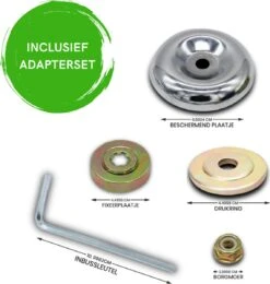 Merkloos SlimShop Onkruidborstel - Bosmaaier Grastrimmer - Onkruid - Onkruidkrabber - Voegenborstel - Onkruidverwijderaar - Max 10.000 Toerental P/m - 20CM -Tuinartikelen Winkel 1141x1200 3