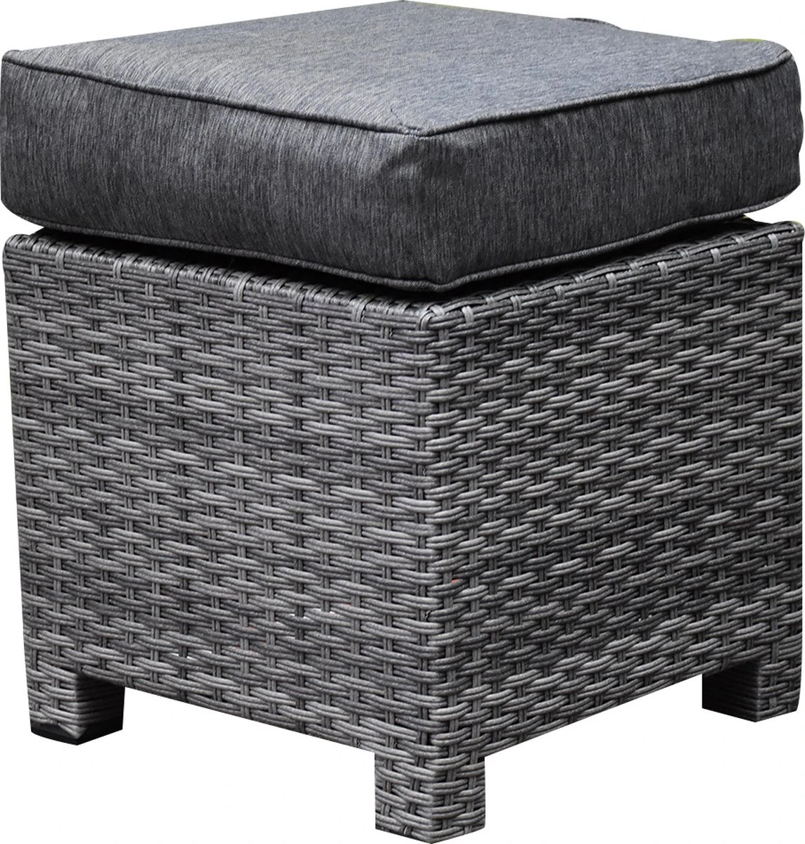 New Castle Stoel-bank Dining Loungeset 6-delig Antraciet 5 New Castle Stoel-bank Dining Loungeset 6-delig Antraciet - Image 5