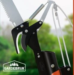 Gardebruk Takkenzaag Telescopisch - 2in1 Zaag & Snoeischaar - Oranje -Tuinartikelen Winkel 1188x1200 4
