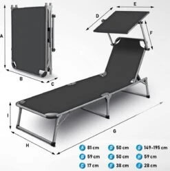 Sens Design Zonnebed - Ligbed Inklapbaar Met Zonneklep - Grijs 11 Sens Design Zonnebed - Ligbed Inklapbaar Met Zonneklep - Grijs -Tuinartikelen Winkel 1191x1200 2