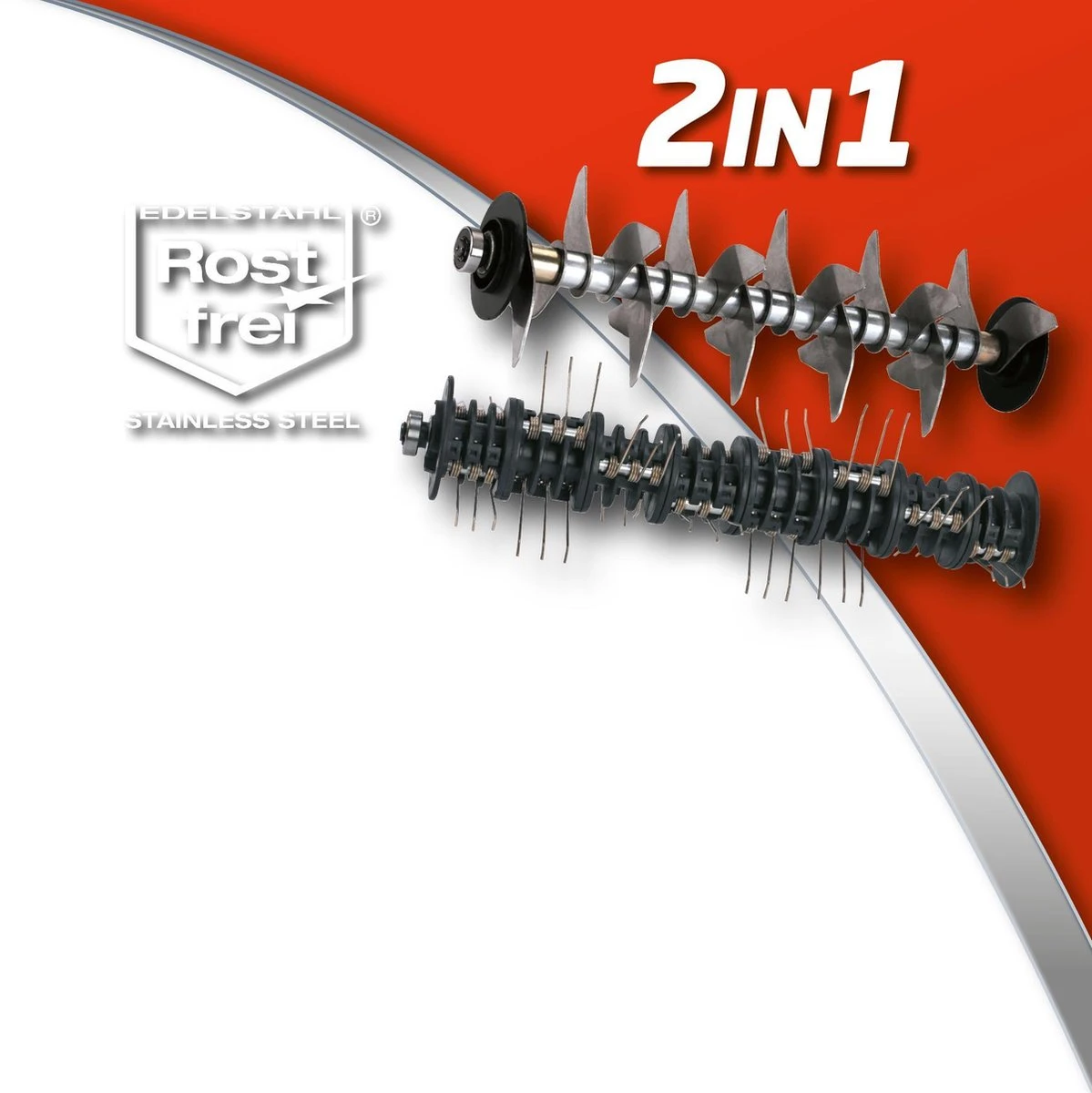 Einhell Verticuteerder En Beluchter RG-SA 1433 (1400 W - 33 Cm Werkbreedte - 3-voudige Hoogteverstelling - 28 L - Aanbevolen Voor Oppervlaktes Tot 400 M²) 13 Einhell Verticuteerder En Beluchter RG-SA 1433 (1400 W - 33 Cm Werkbreedte - 3-voudige Hoogteverstelling - 28 L - Aanbevolen Voor Oppervlaktes Tot 400 M²) - Image 13