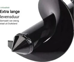 MaatWorkz - Grondboor - 25 CM - Boormachine - Bollenplanter - Moestuin - Palenboor - Boor - Tuin -Tuinartikelen Winkel 1200x1015 2