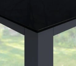 Casaria – Tuintafel – Aluminium – 90x90x75cm –Antraciet -Tuinartikelen Winkel 1200x1034