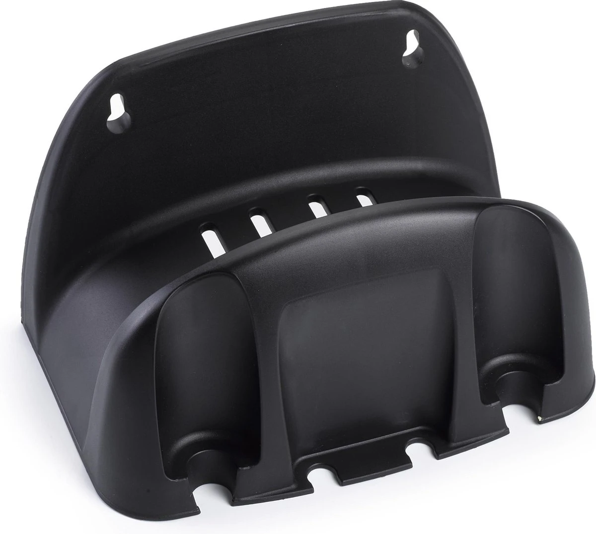 Zwarte Kunststof Tuinslanghouder - Universeel - 16 X 25 X 15 Cm - Tuin Artikelen - Tuinslang Ophangen - Houder 1 Zwarte Kunststof Tuinslanghouder - Universeel - 16 X 25 X 15 Cm - Tuin Artikelen - Tuinslang Ophangen - Houder