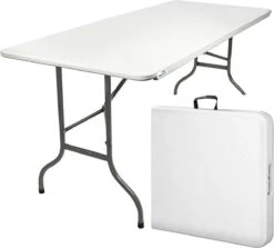 MaxxGarden Klaptafel - Inklapbare Tafel - Opvouwbare Tuintafel - Weerbestendig - Inclusief Handvat - 180x70x74 -Tuinartikelen Winkel 1200x1085 1