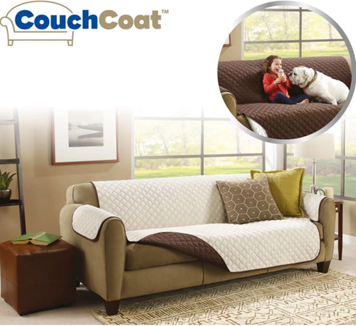 Couch Coat Deken Plaid Grand Foulard - Beschermt De Bank Tegen Honden- En Kattenharen - Dierenkleed 8 Couch Coat Deken Plaid Grand Foulard - Beschermt De Bank Tegen Honden- En Kattenharen - Dierenkleed - Image 8