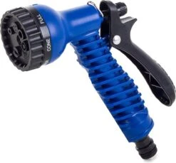 Uitrekbare Tuinslang Tot 15 Meter - Tuinsproeier Met 7 Verschillende Standen - Tuin Besproeien - Sproeikop - Blauw - Flexibel Elastisch -Tuinartikelen Winkel 1200x1112 2