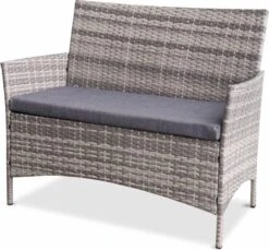 Alice's Garden Loungeset Moltès - 4 Plaatsen - Wicker - Kleine Set - Tinten Grijs/grijs 12 Alice's Garden Loungeset Moltès - 4 Plaatsen - Wicker - Kleine Set - Tinten Grijs/grijs -Tuinartikelen Winkel 1200x1113