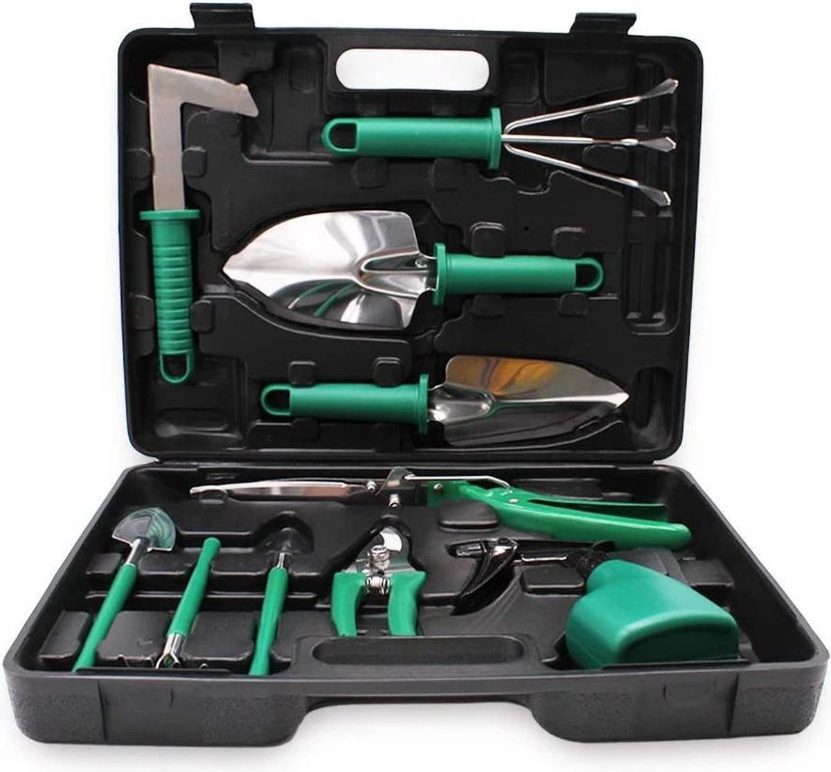 Tuingereedschap Set Tuinierset 10 Delig - Snoeischaar Tuinschaar Bloemenschaar Tuinschepje Plantenspuit Handhark 5 Tuingereedschap Set Tuinierset 10 Delig - Snoeischaar Tuinschaar Bloemenschaar Tuinschepje Plantenspuit Handhark - Image 5