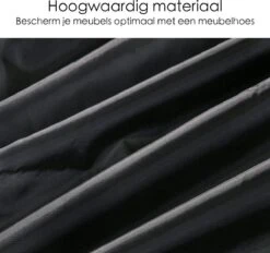 Merkloos Beschermhoes Voor Tuinmeubelen - 250x250x90cm - Zwart -Tuinartikelen Winkel 1200x1129 1