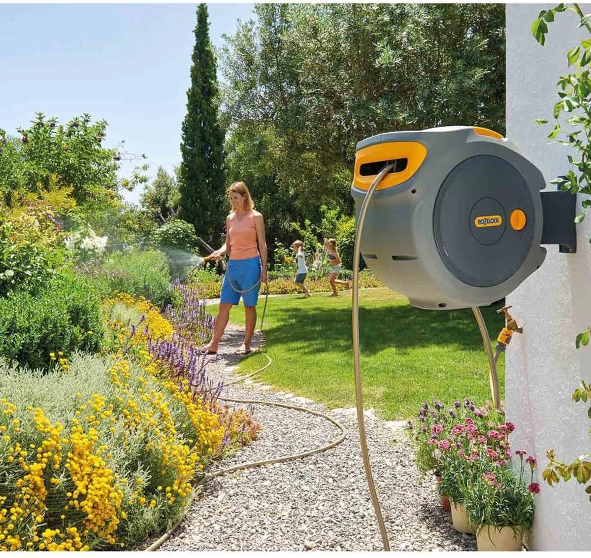 Hozelock AutoReel Slangenhouder / Wandslangbox 20m - Ø12,5mm 13 Hozelock AutoReel Slangenhouder / Wandslangbox 20m - Ø12,5mm - Image 13