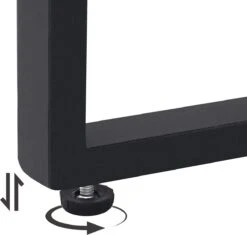 Songmics Tuinmeubelset, 3-delige Set, Van Polyrotan, Voor Outdoor, Terras, Balkon, Tuin, Eenvoudige Montage, Bijzettafel En 2 Stoelen, Zwart-beige -Tuinartikelen Winkel 1200x1141