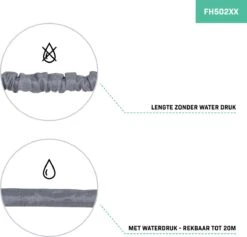 VONROC Tuinslang – Uitrekbare Tuinslang 20 Meter – Incl. Aansluitingen, Muursteun, Spuitstuk En Broespistool -Tuinartikelen Winkel 1200x1149 4