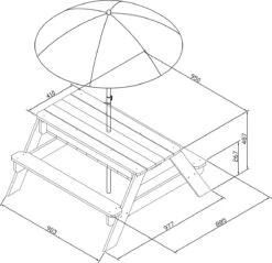 AXI Nick Zand & Water Picknicktafel In Antraciet/Bruin - Parasol Blauw/Wit - Picknick Tafel Voor Kinderen Van Hout 17 AXI Nick Zand & Water Picknicktafel In Antraciet/Bruin - Parasol Blauw/Wit - Picknick Tafel Voor Kinderen Van Hout -Tuinartikelen Winkel 1200x1159