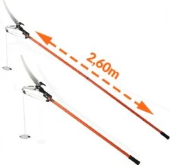 Gardebruk Takkenzaag Telescopisch - 2in1 Zaag & Snoeischaar - Oranje -Tuinartikelen Winkel 1200x1160 3