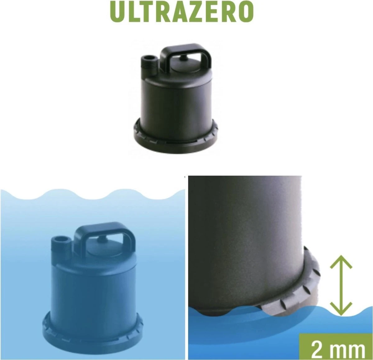 Sicce Ultra Zero - Vlakzuiger - Dompelpomp - Wateroverlast - 3000 L/h 2 Sicce Ultra Zero - Vlakzuiger - Dompelpomp - Wateroverlast - 3000 L/h - Image 2