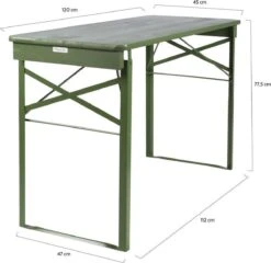 MaximaVida Inklapbare Biertafel Berlijn 120 X 50 Cm Olijfgroen - FSC Hout -Tuinartikelen Winkel 1200x1166 1