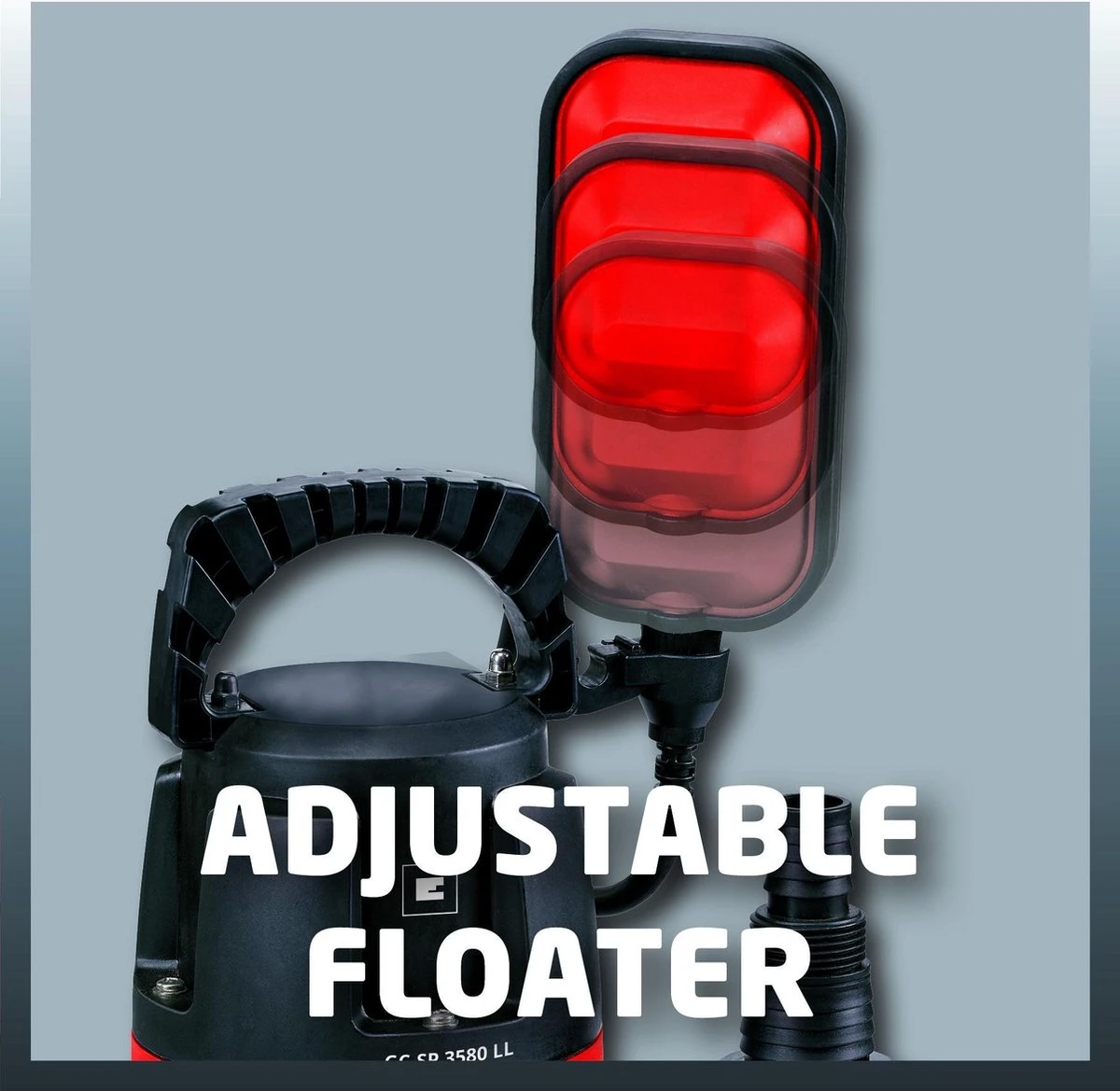 Einhell Dompelpomp GC-SP 3580 LL (350 W - 8000 L/h - 1 Mm Restwater - Traploos Instelbare Vlotterschakelaar - Geïntegreerd Terugslagventiel - Draaghandvat - Kabelopwikkeling - Mechanische Afdichting) 2 Einhell Dompelpomp GC-SP 3580 LL (350 W - 8000 L/h - 1 Mm Restwater - Traploos Instelbare Vlotterschakelaar - Geïntegreerd Terugslagventiel - Draaghandvat - Kabelopwikkeling - Mechanische Afdichting) - Image 2