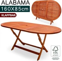 Merkloos Tuintafel Acaciahout - 160x85x75cm - FSC-gecertificeerd -Tuinartikelen Winkel 1200x1180 1