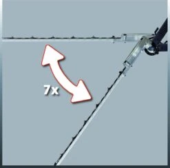 Einhell Telescoop Heggenschaar GC-HH 9048 (900 W - Snijkop Kantelbaar - Metalen Tandwielaandrijving - Telescopische Geleidesteel 50 Cm Verlengbaar - Extra Verstelbare Handgreep - Inclusief Draagriem) -Tuinartikelen Winkel 1200x1184 8