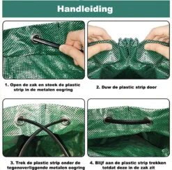 Tuin Afvalzakken - 2 Stuks - Opvouwbare Afvalzak - Tuin Afvalzak - Bladzakken - Waterstotend Tuinafvalzak - 270L -Tuinartikelen Winkel 1200x1186 1