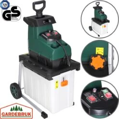 Gardebruk Hakselaar Elektrisch 2800W - 45mm Takdikte - Opvangbak 60 L -Tuinartikelen Winkel 1200x1197 12