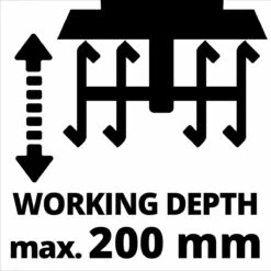 Einhell Accu Grondfrees GE-CR 30 Li-Solo Power X-Change (Li-Ion - 36 V - 30 Cm Werkbreedte - 20 Cm Werkdiepte - Robuuste Hakmessen - 2-punts Veiligheidsschakelaar - Zonder Accu En Lader) -Tuinartikelen Winkel 1200x1198 16