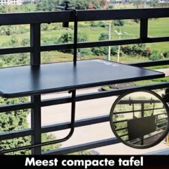 Balkontafel Inklapbaar – Zwart – 60 X 60 X 70 Cm – Hout Balkontafeltje Hangend Balkonbar Balkontafels Opklapbaar Hangtafel Balcony Table – Ophangbaar Voor Aan Het Balkon – Vouwtafel Wandtafel Inklapbare Tafel – Bijzettafel – Buiten Tafeltje Klaptafel 11 Balkontafel Inklapbaar – Zwart – 60 X 60 X 70 Cm – Hout Balkontafeltje Hangend Balkonbar Balkontafels Opklapbaar Hangtafel Balcony Table – Ophangbaar Voor Aan Het Balkon – Vouwtafel Wandtafel Inklapbare Tafel – Bijzettafel – Buiten Tafeltje Klaptafel -Tuinartikelen Winkel 1200x1199 10