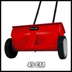 Einhell Strooiwagen GC-SR 12 (12 L - 45 Cm Strooibreedte - Dubbele Duwstang - Kliksluiting Aan Beide Zijden - Verstelhendel - Corrosiebestendige Rol - Behuizing Van Breukvast Kunststof) -Tuinartikelen Winkel 1200x1200 1017