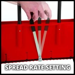 Einhell Strooiwagen GC-SR 12 (12 L - 45 Cm Strooibreedte - Dubbele Duwstang - Kliksluiting Aan Beide Zijden - Verstelhendel - Corrosiebestendige Rol - Behuizing Van Breukvast Kunststof) -Tuinartikelen Winkel 1200x1200 1018