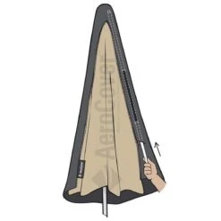 AeroCover Parasolhoes - Zweef Parasols - Grijs - 250x55 Cm (HxB) -Tuinartikelen Winkel 1200x1200 106