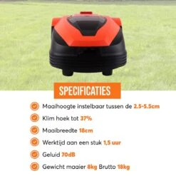 Zoef Robot Robotmaaier Dirk Met APP <600 M2 25 Zoef Robot Robotmaaier Dirk Met APP <600 M2 -Tuinartikelen Winkel 1200x1200 1078