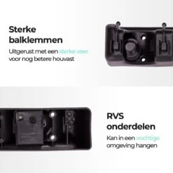 CLEANLY® Bezemhouder - Ophangsysteem Voor Tuingereedschap - Bezem Ophangsysteem - Gereedschapshouder Met Ophanghaken - ABS -Tuinartikelen Winkel 1200x1200 1145