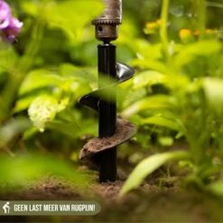 Merkloos Grondboor Voor Planten - 25 CM - Palenboor - Moestuin - Bollenplanter - Zwart -Tuinartikelen Winkel 1200x1200 1168