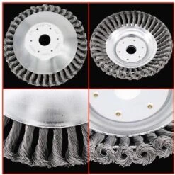 Onkruidborstel Voor Bosmaaier | 150mm /15 Cm Staalborstel Nieuw | Universele Onkruidborstel 150 Mm - Onkruidverwijderaar - Voegenborstel - Grastrimmer -Tuinartikelen Winkel 1200x1200 1299