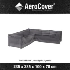 Aerocover Loungesethoes - L-vorm - L 255 X L 255 X B 100 X H 70 Cm -Tuinartikelen Winkel 1200x1200 130