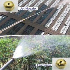 Merkloos Hogedruk-waterjet-Waterspuit-tuinslang | Spuitpistool Aansluiting Op Tuinslang | Hogedruk Waterpistool, Bevestiging Voor Tuinsproeier- Auto Wassen- Terras/tuin Reiniger -Tuinartikelen Winkel 1200x1200 1351