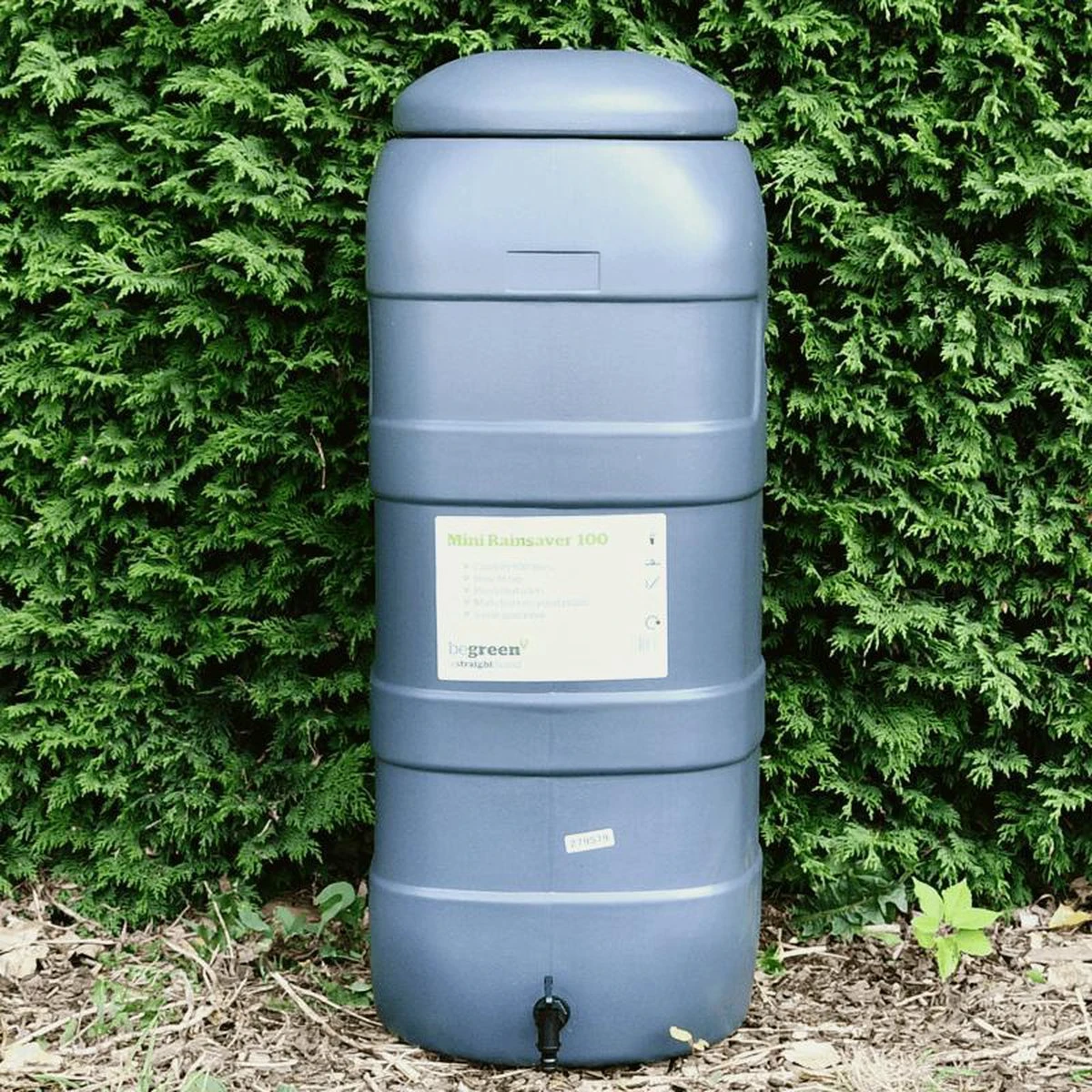 Regenton Rainsaver Antraciet 100 Liter + Voet 3 Regenton Rainsaver Antraciet 100 Liter + Voet - Image 3